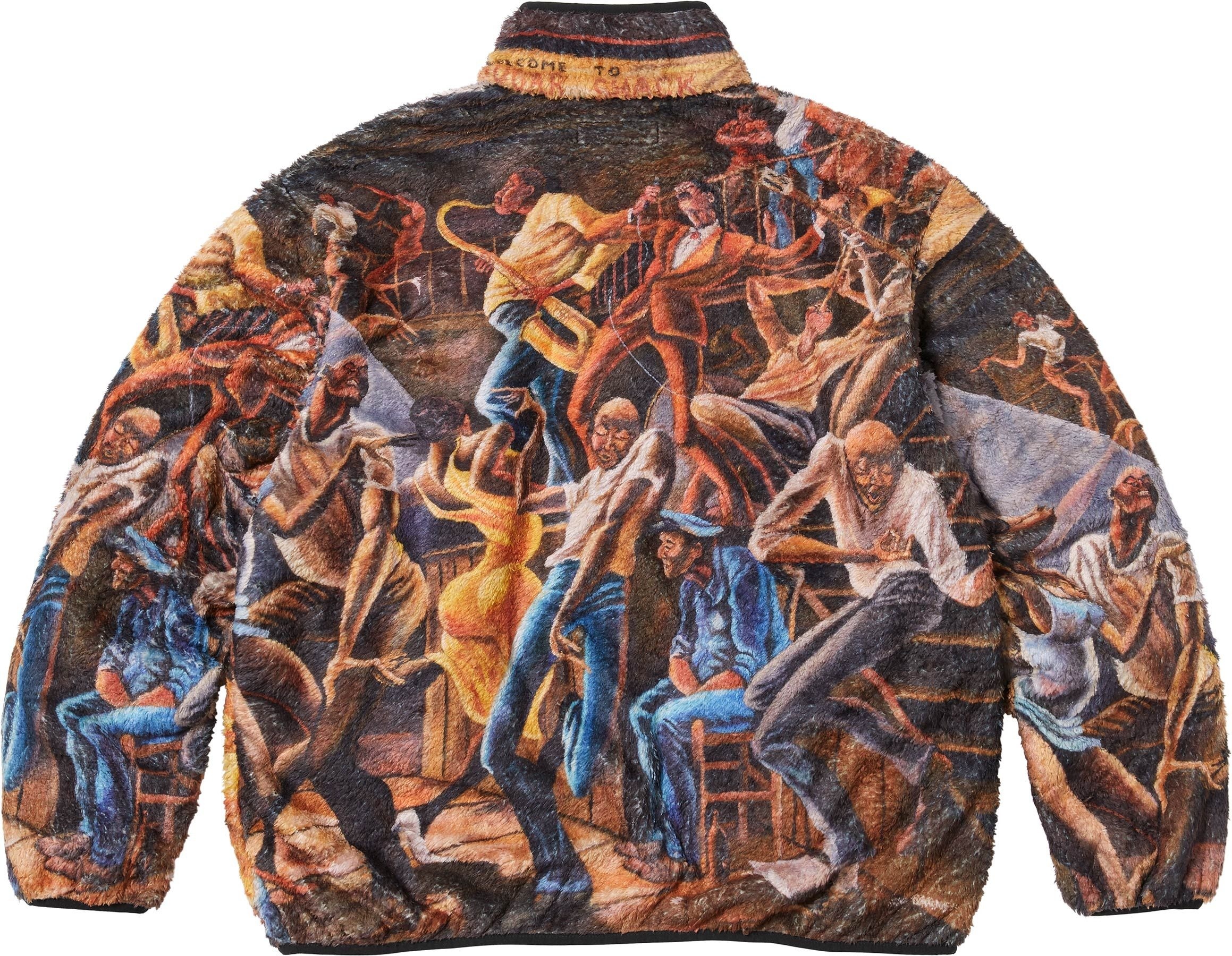 Supreme/Ernie Barnes Fleece Jacket view 3